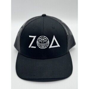 ZOA Energy Drink Black Snapback Trucker Hat NWOT